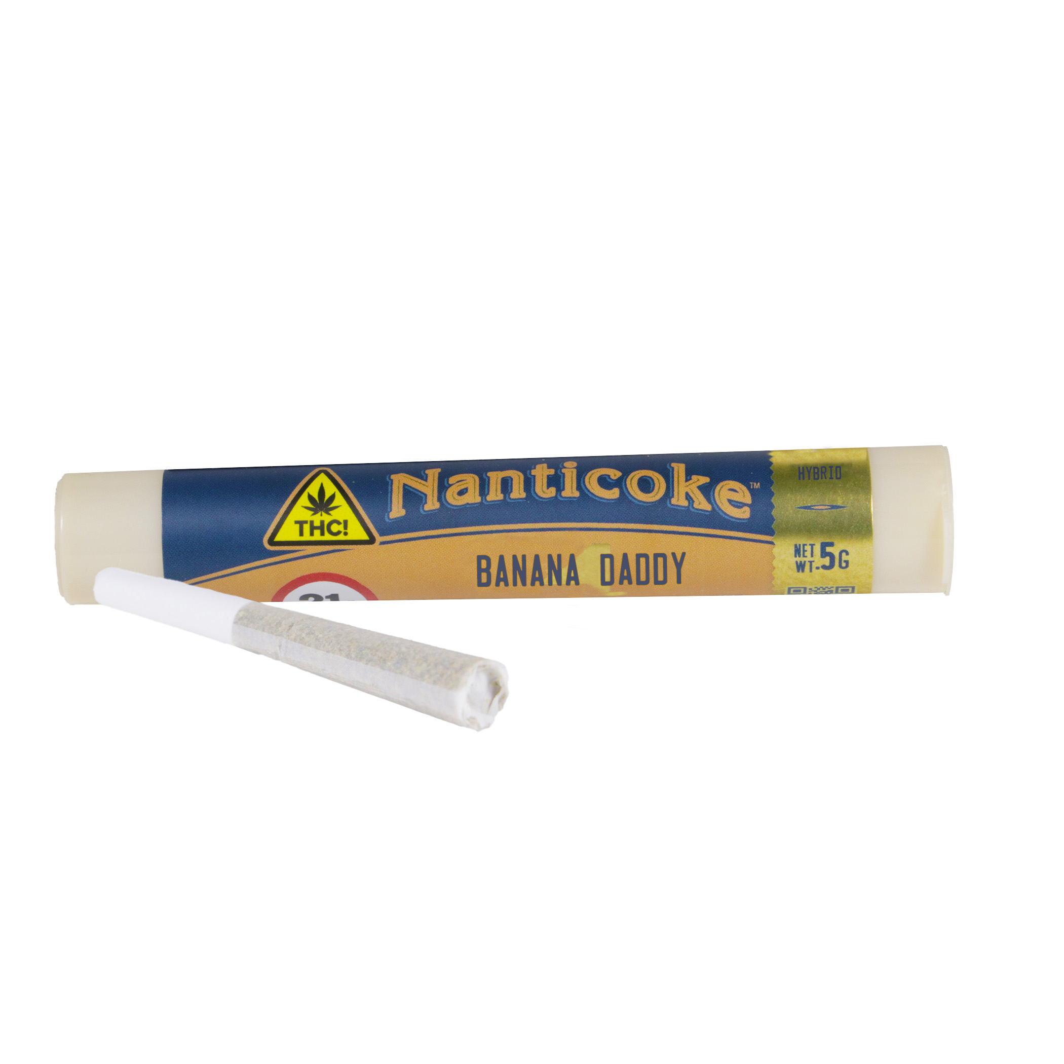Photograph of product: Banana Daddy | 0.5g Pre-roll