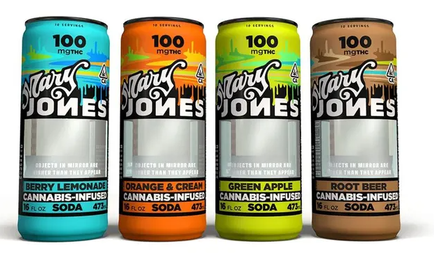 Photograph of product: 16oz - 100mg | Mary Jones | Root Beer Soda
