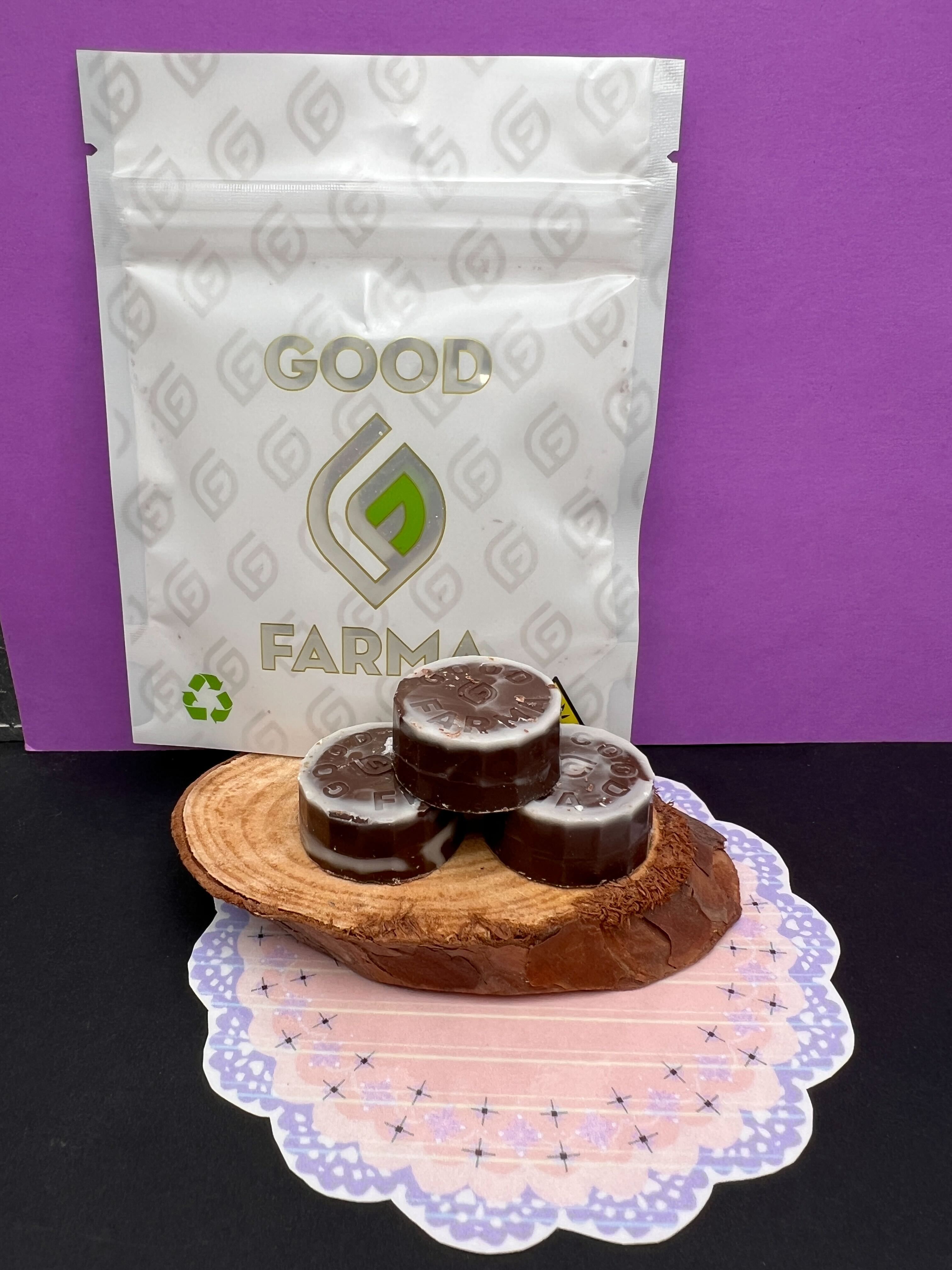 Photograph of product: 3pk Espresso Coffee Bean Chocolates - Good Farma