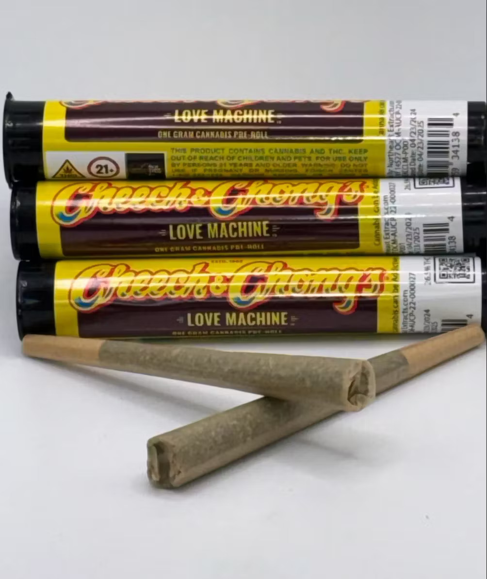 Photograph of product: CHEECH & CHONG Pre-Roll 1g: Love Machine