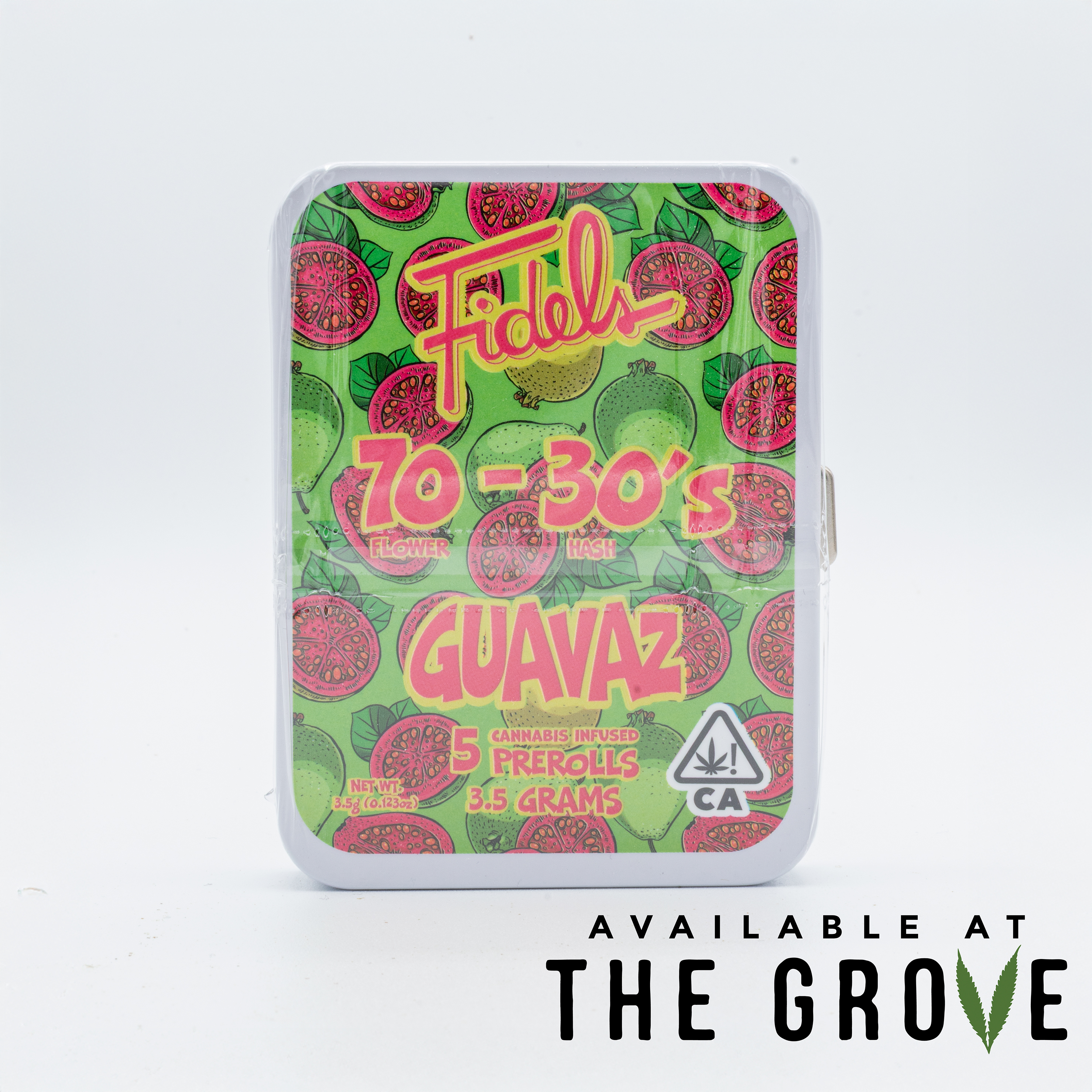 Photograph of product: Fidel | Guavaz Infused 5-Pack Pre-Rolls