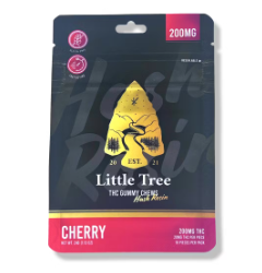 Photograph of product: Little Tree - Gummies - 200mg au chocolat Rosin - Cherry - Oui'd