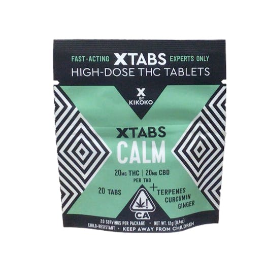 Photograph of product: Kikoko - Calm X-Tabs