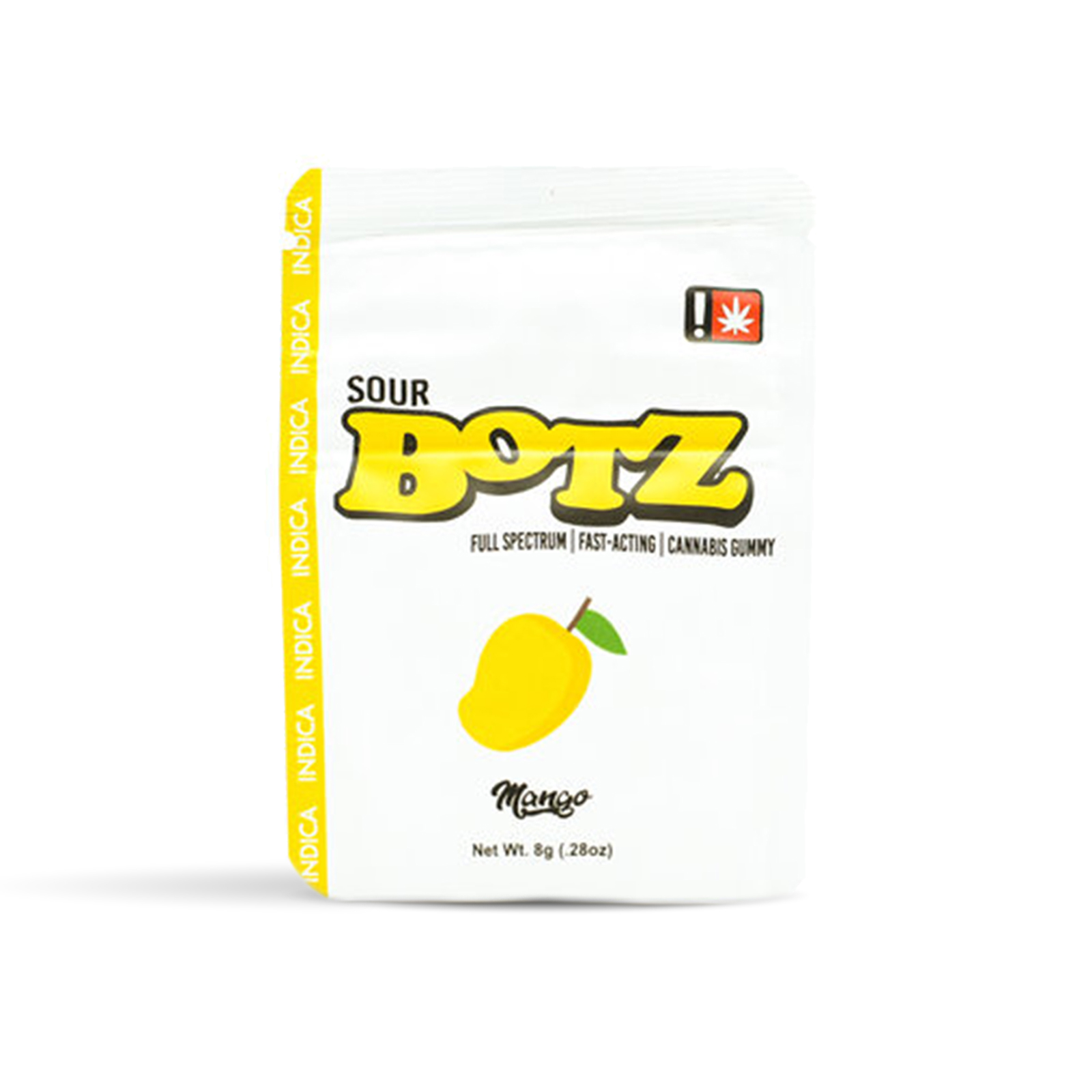 Photograph of product: Medical | Mango Sour Botz | 100mg