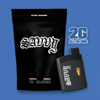 Photograph of product: Savvy Strut AIO 2g Sour Bubble T1672 I 26124