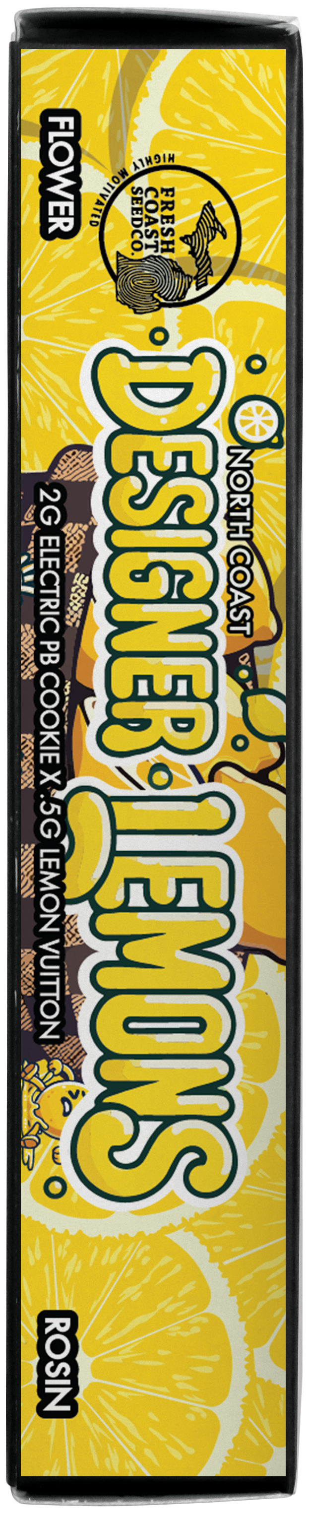 Photograph of product: Designer Lemons Donut