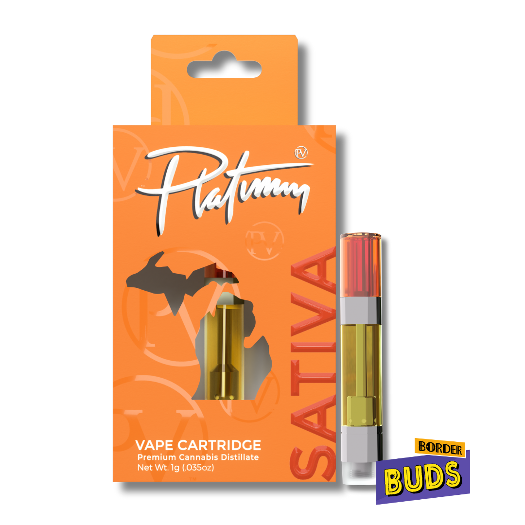 Photograph of product: Bubblegum x Zkittlez | Platinum Vape | 1g | Cartridge