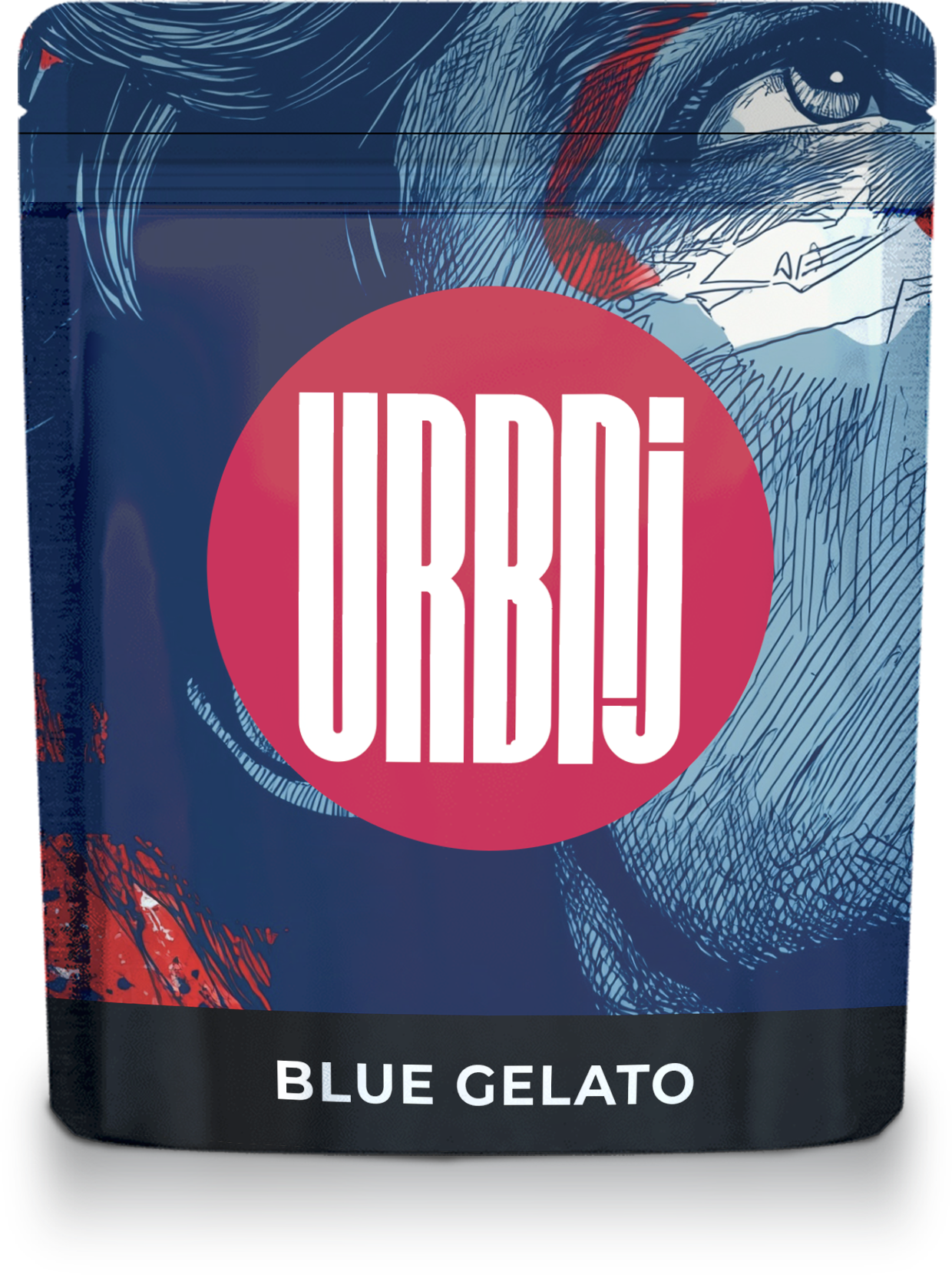Photograph of product: Blue Gelato | Flower - 1g