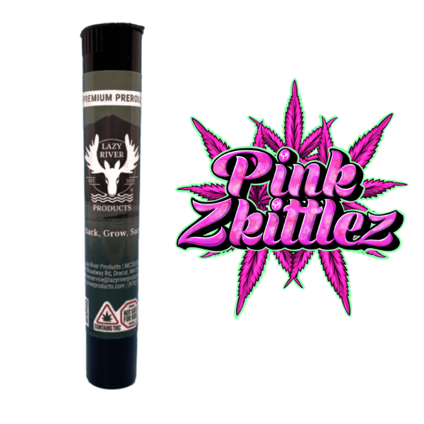 Photograph of product: Pink Zkittlez - pre-roll