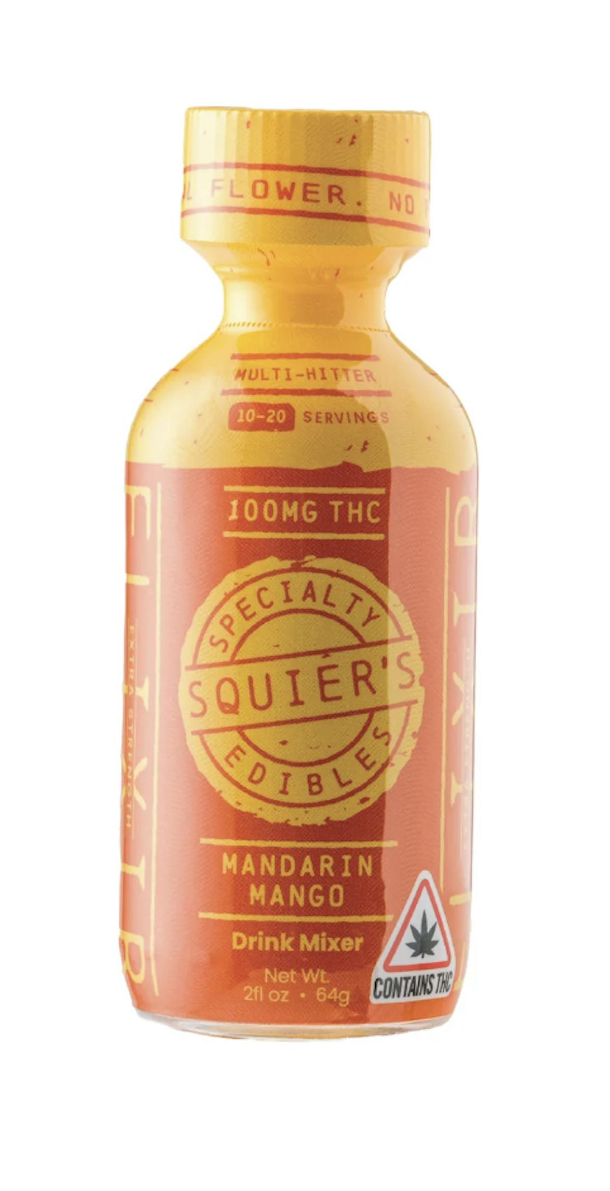 Photograph of product: Mandarin Mango Fast Acting au chocolat Rosin Tincture | 500mg