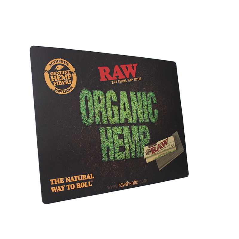 Photograph of product: RAW | Counter Mat 12" x 16" | Organic Hemp