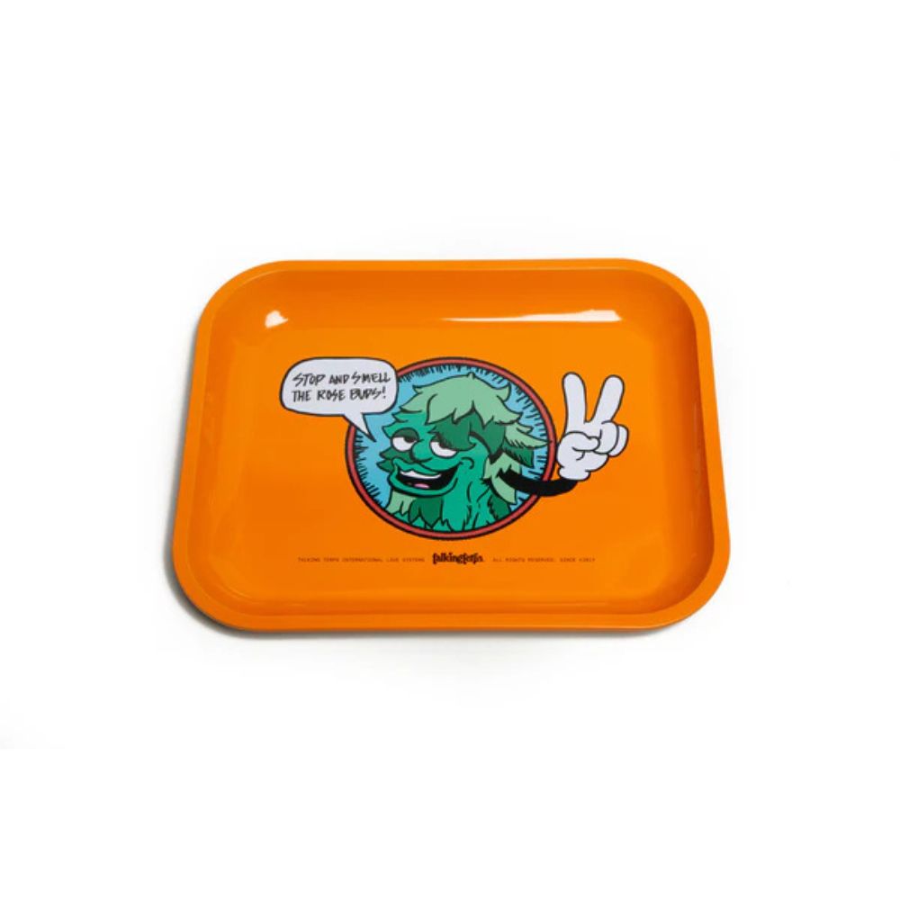 Photograph of product: Talking Terps | Large Metal | Rolling Tray