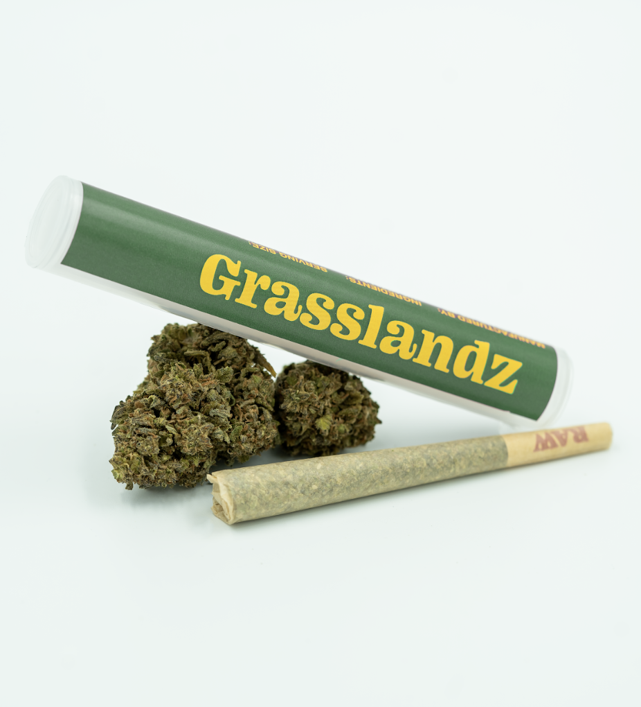 Photograph of product: Grasslandz Preroll - G13 (Oui'd)