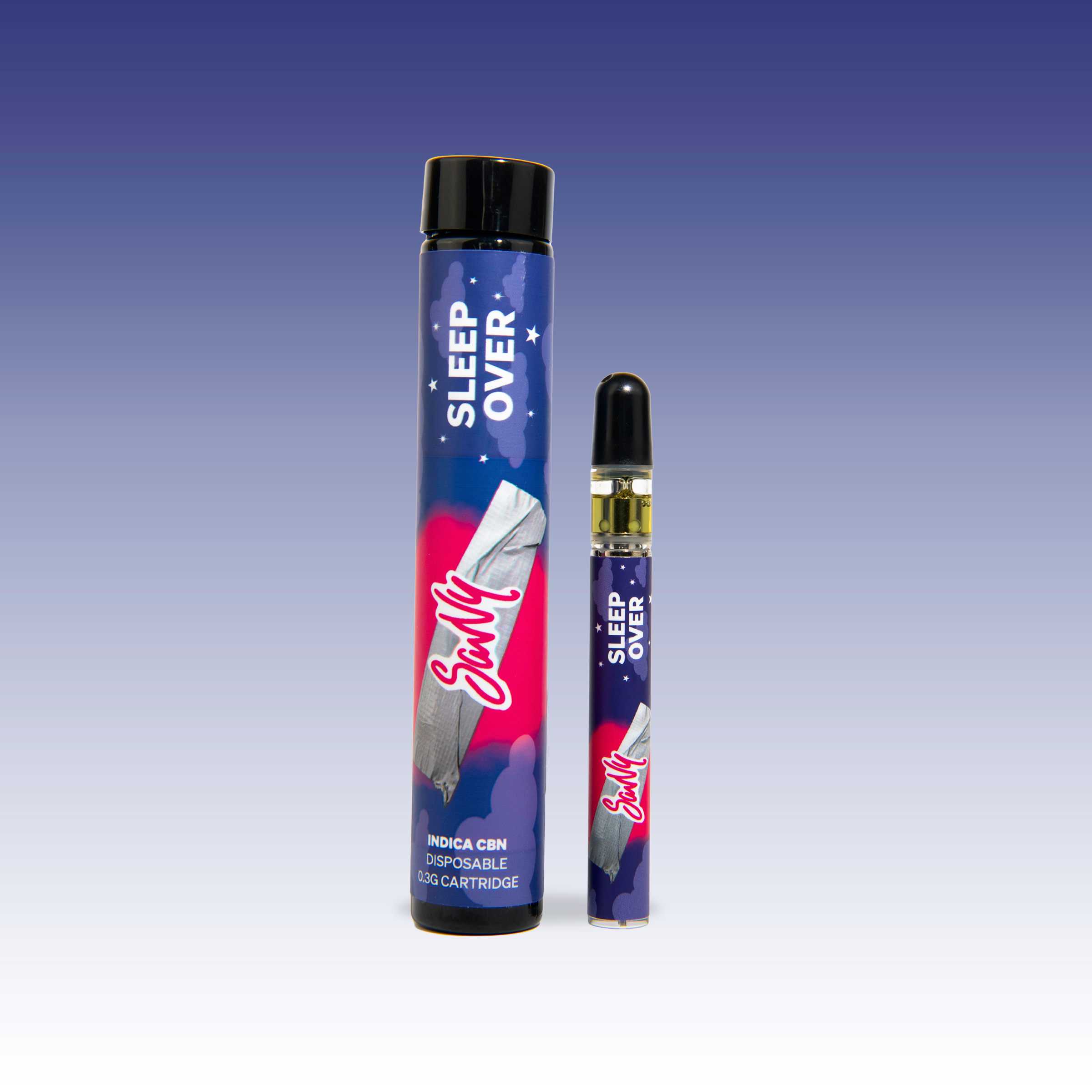Photograph of product: Cherry Sorbet Disposable Pen [Oui'd CBN 4:1] 0.3g