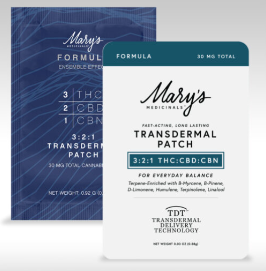 Photograph of product: Patches Formula 1ct (15mgthc:10mgcbd:5mgcbn)   30 Mg