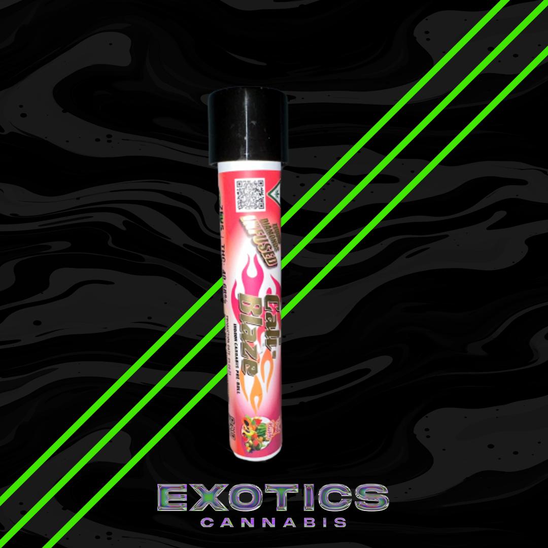 Photograph of product: Cali-Blaze - Fruit Punch Infused Pre-roll (3/$15)