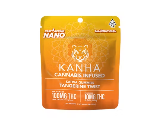 Photograph of product: 10PK/100MG - TANGERINE TWIST [S] NANO