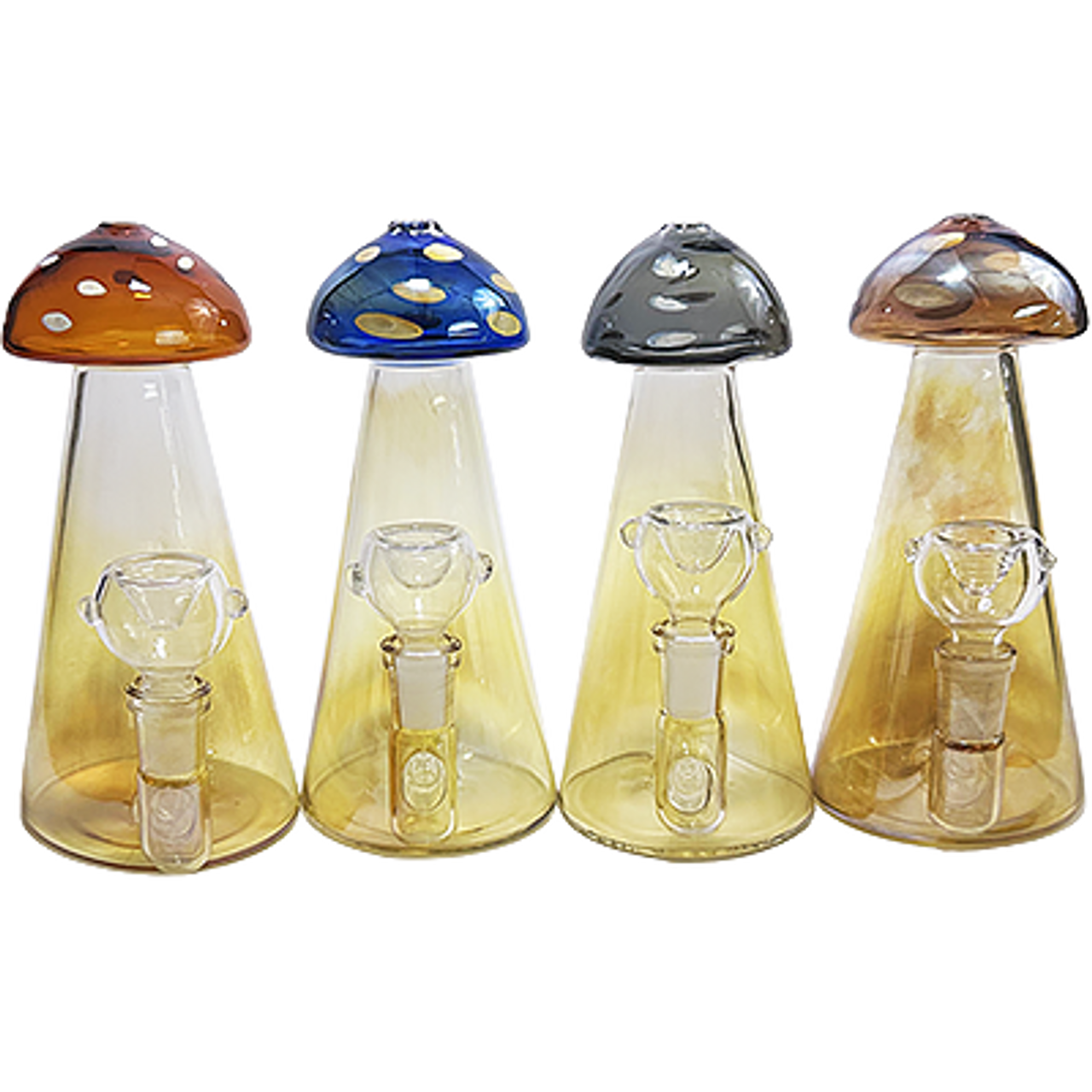 Photograph of product: Mushroom Beaker Bong | 7in