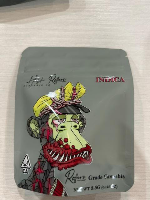 Photograph of product: HIGH ROLLERS 3.5G Godfather OG
