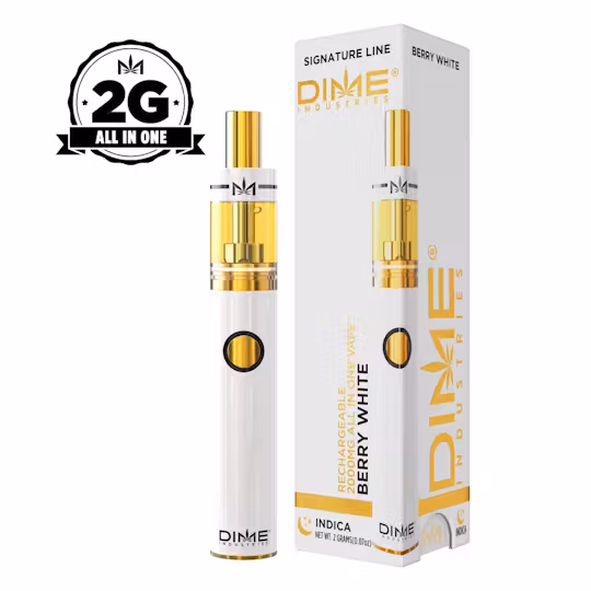 Photograph of product: DIME Vape - Berry White
