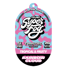 Photograph of product: MFused Twisted Rainbow Cloud All-in-One Oui'd Hybrid 1g