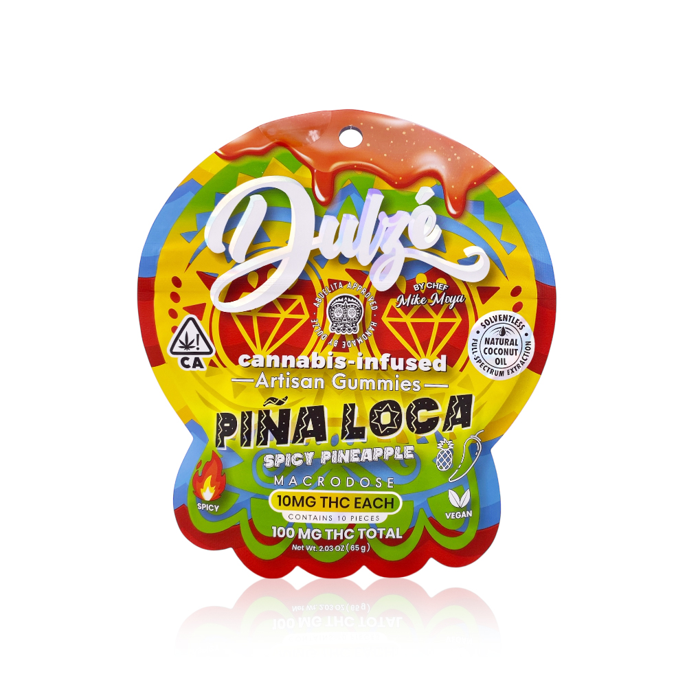 Photograph of product: Dulze - Edible - Pina Loca - 100MG