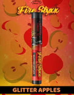 Photograph of product: Fire Styxx | Infused Glitter Apples Pre-Roll | 1.0g