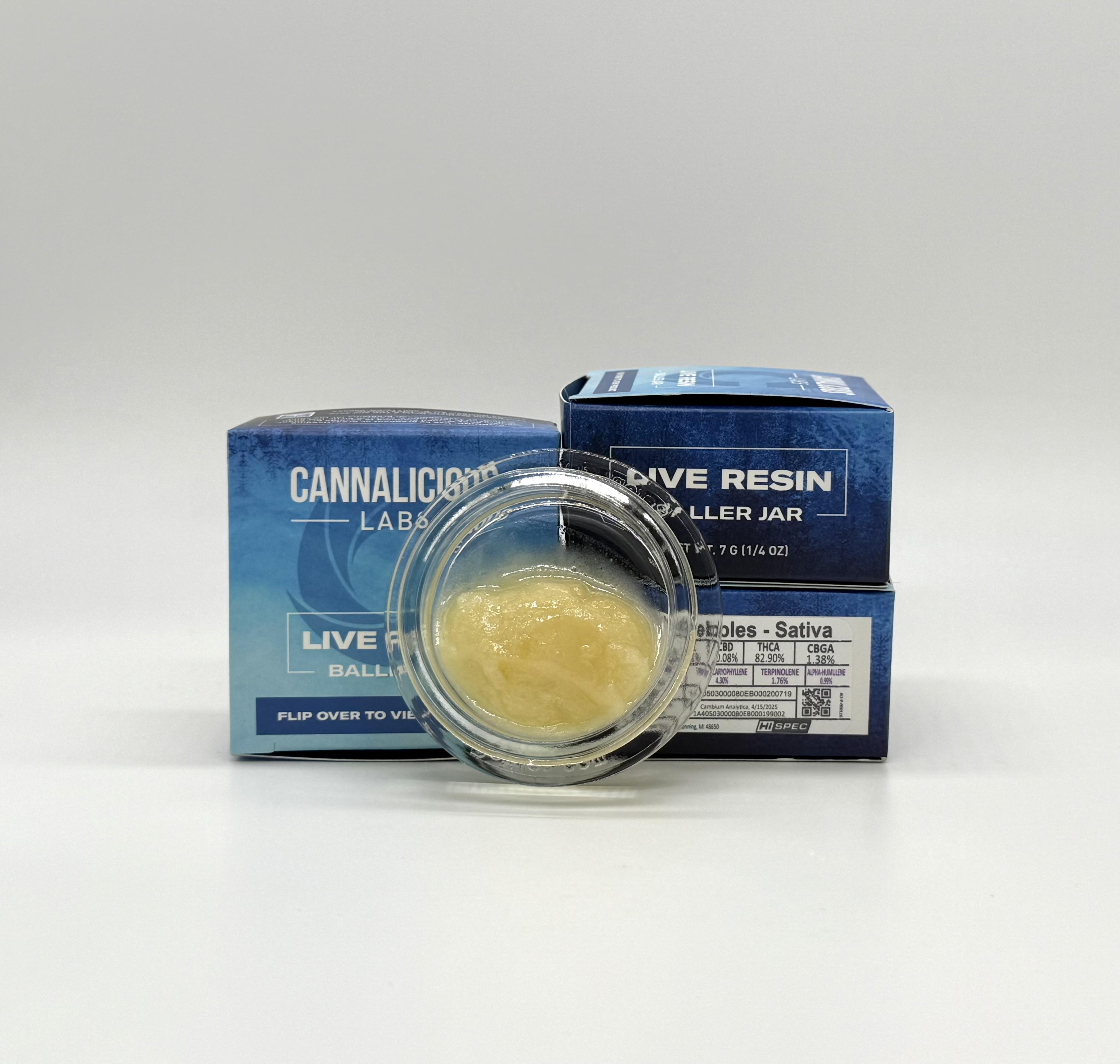 Photograph of product: Cannalicious - Live Resin Baller Jar - Super Bud