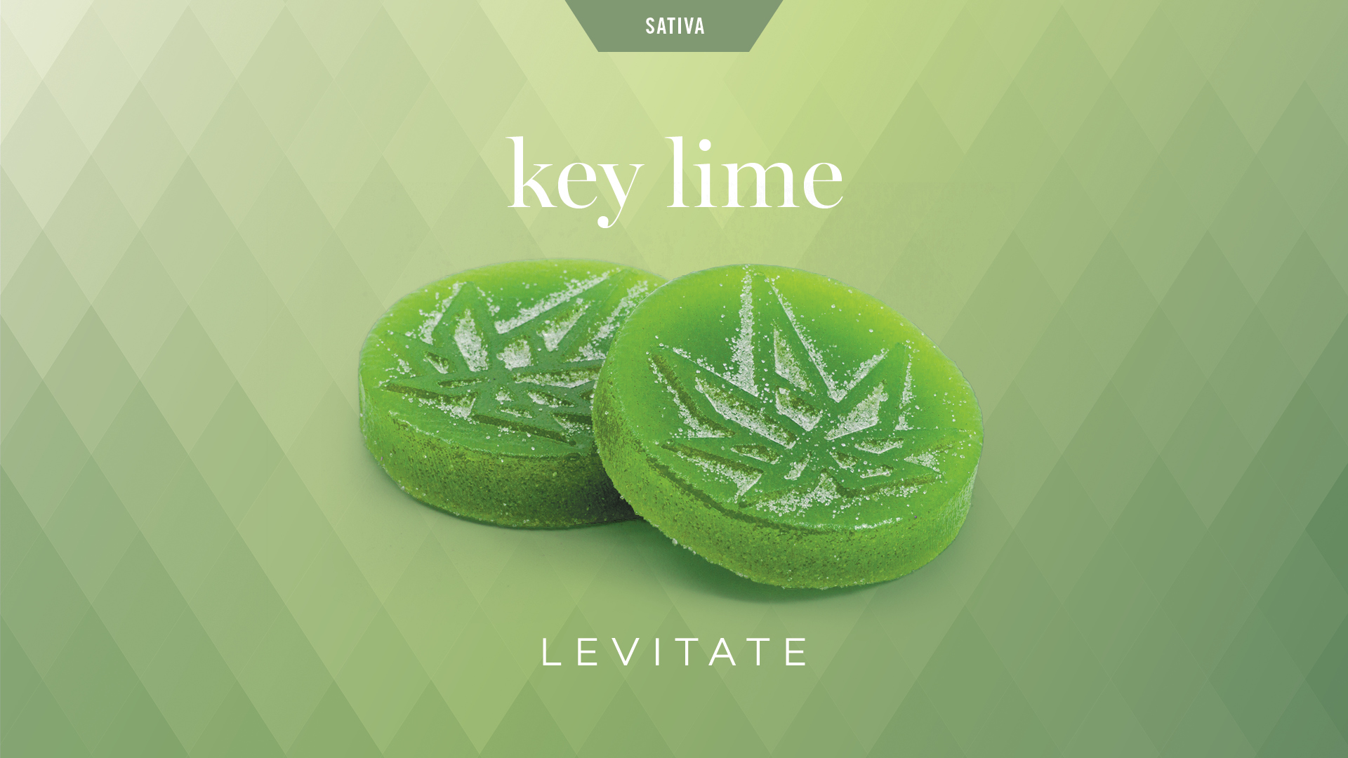 Photograph of product: Levitate | Key Lime 4x50mg Oui'd Gummies
