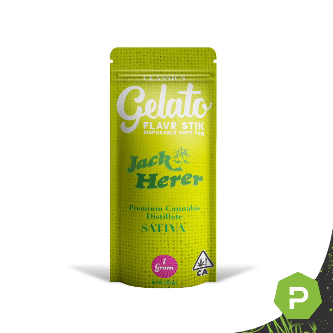 Photograph of product: Gelato Disposable | Jack Herer