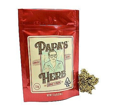Photograph of product: Papa's Herb Birthday Cake Hybrid Flower 3.5g