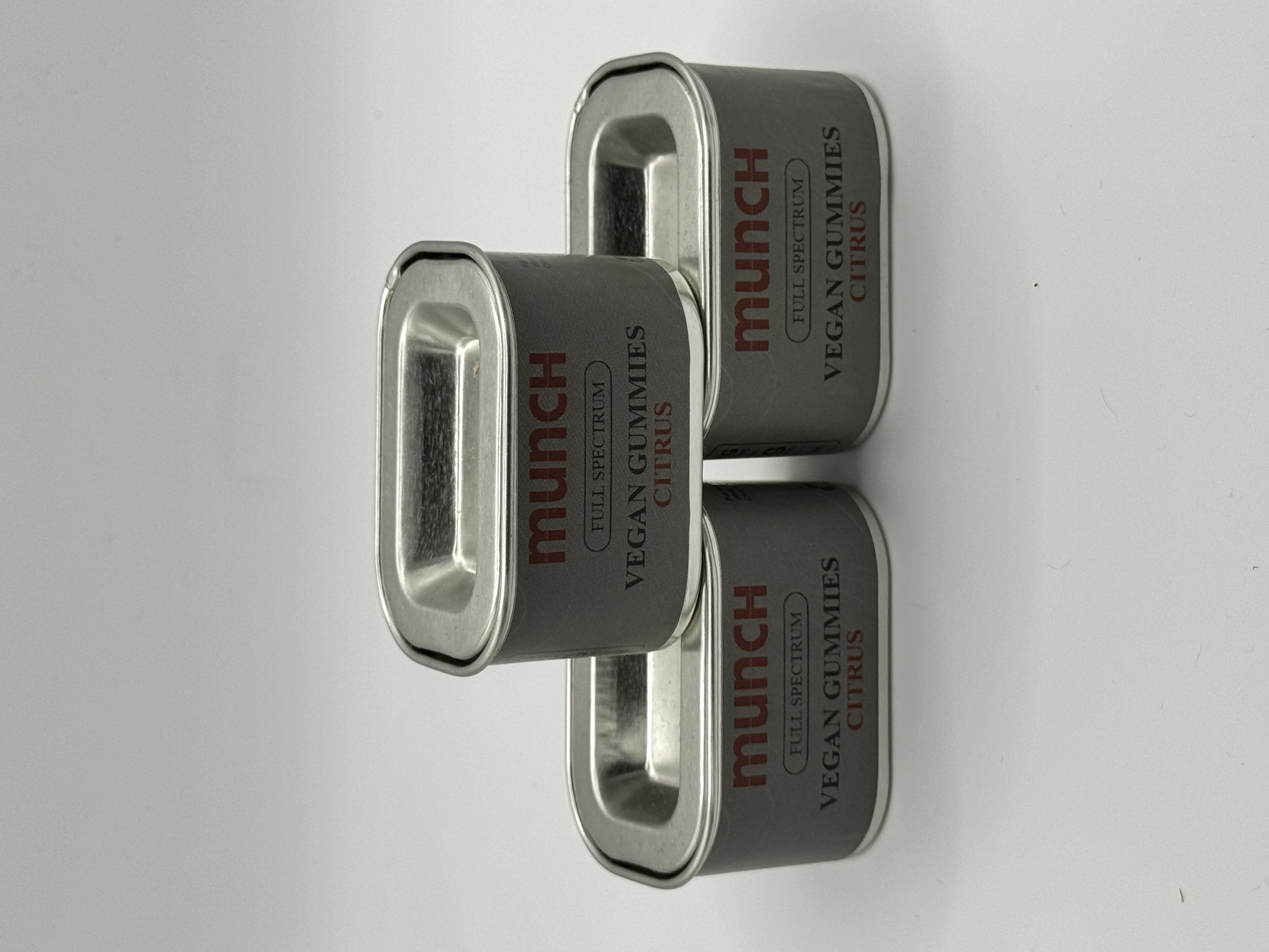 Photograph of product: Munch | Citrus | Vegan | Sugar Gummy | 50mg