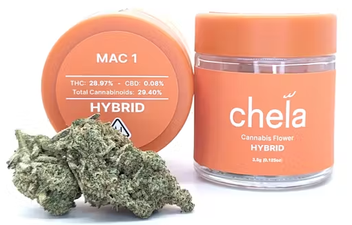 Photograph of product: Glass House Farms MAC 1 Hybrid Flower - 7g