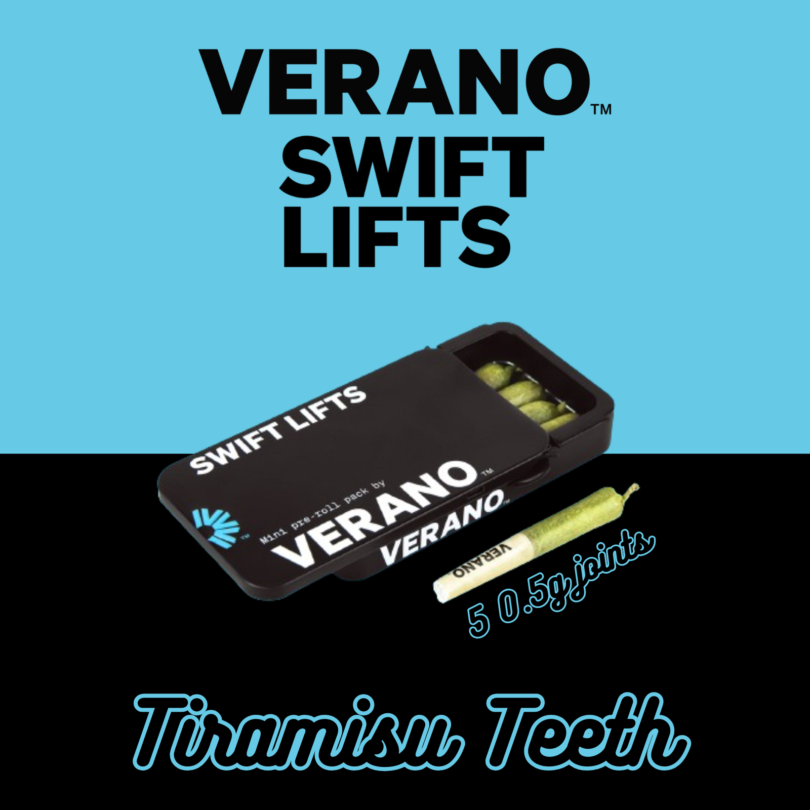 Photograph of product: Verano Reserve Swift Lifts (5pk) | Tiramisu Teeth (Oui'd Dominant)