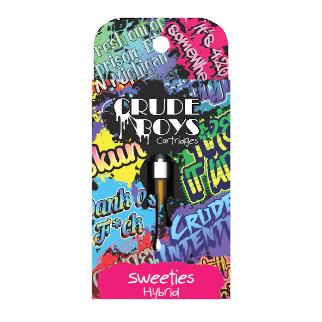 Photograph of product: CRUDE BOYS | Vape Cartridge | Sweeties