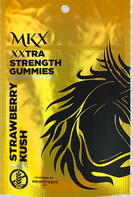 Photograph of product: MKX - Strawberry Kush - 200mg Gummies (10x20mg)