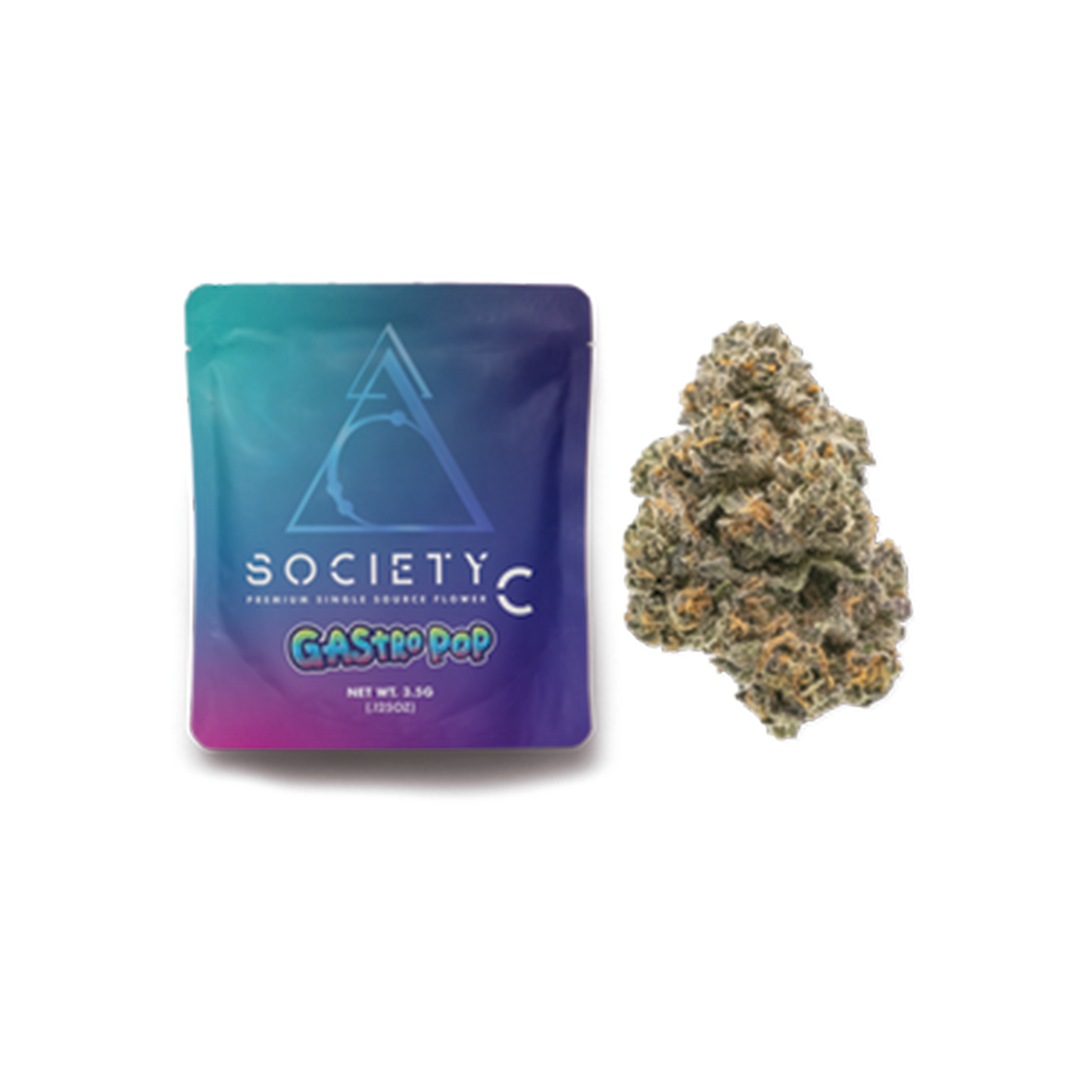 Photograph of product: Society C Exotic 8th - Gastro Pop - 3.5g