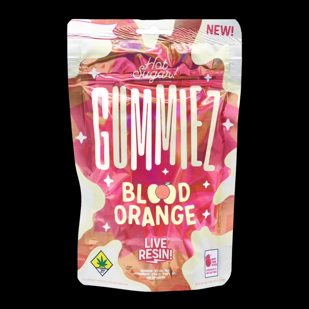 Photograph of product: Blood Orange (S) 10pk Live Resin Edible Hot Sugar!