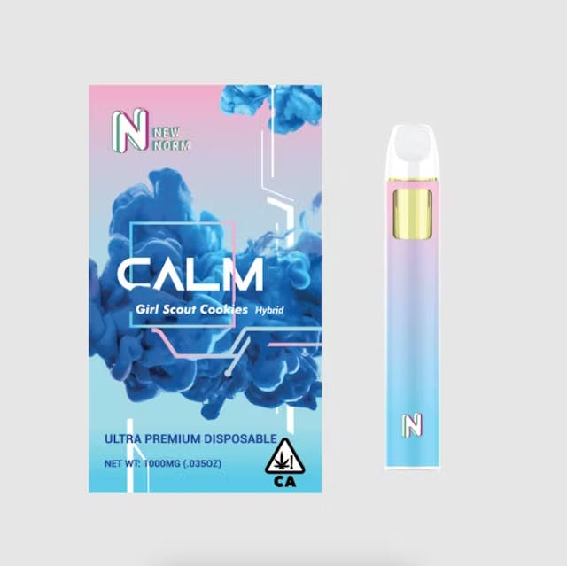 Photograph of product: Girl Scout Cookies - Calm - 1g Disposable - 