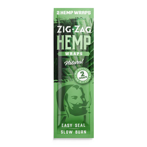 Photograph of product: Natural ZigZag Hemp Wraps