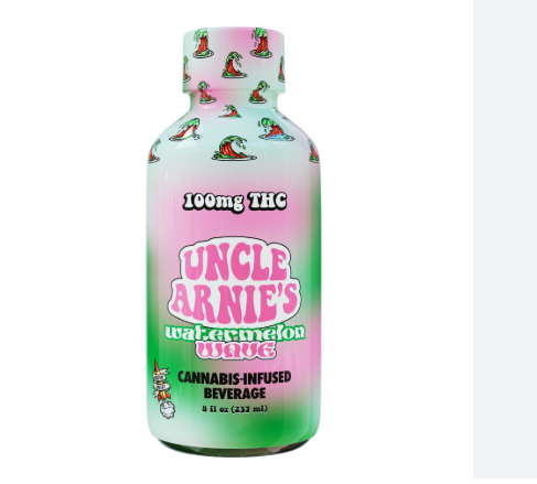 Photograph of product: Uncle Arnie's   Watermelon Wave 100mg   100 Mg