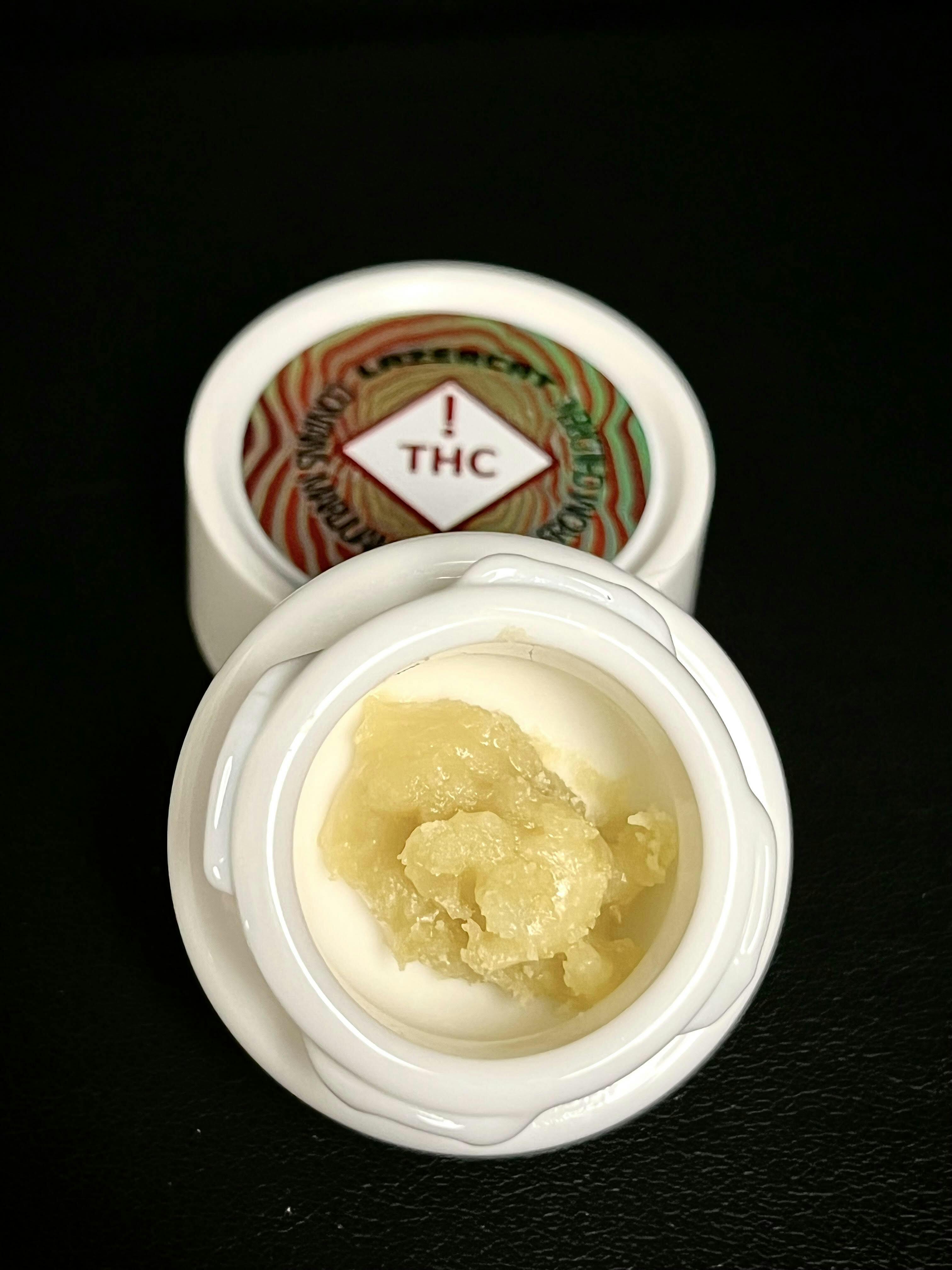 Photograph of product: LazerCat Premo Rosin Badder- Pebbles Reserve {Vice Versa x Private Fire}