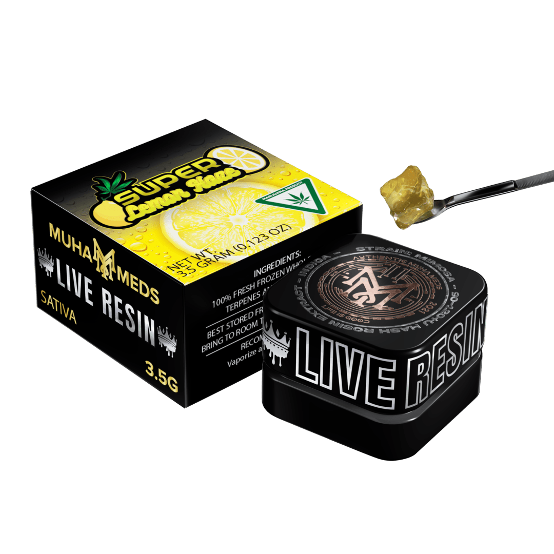 Photograph of product: Super Lemon Haze | 3.5G Live Resin