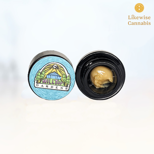 Photograph of product: PEACH FUZZ 1G BUDGET LIVE ROSIN