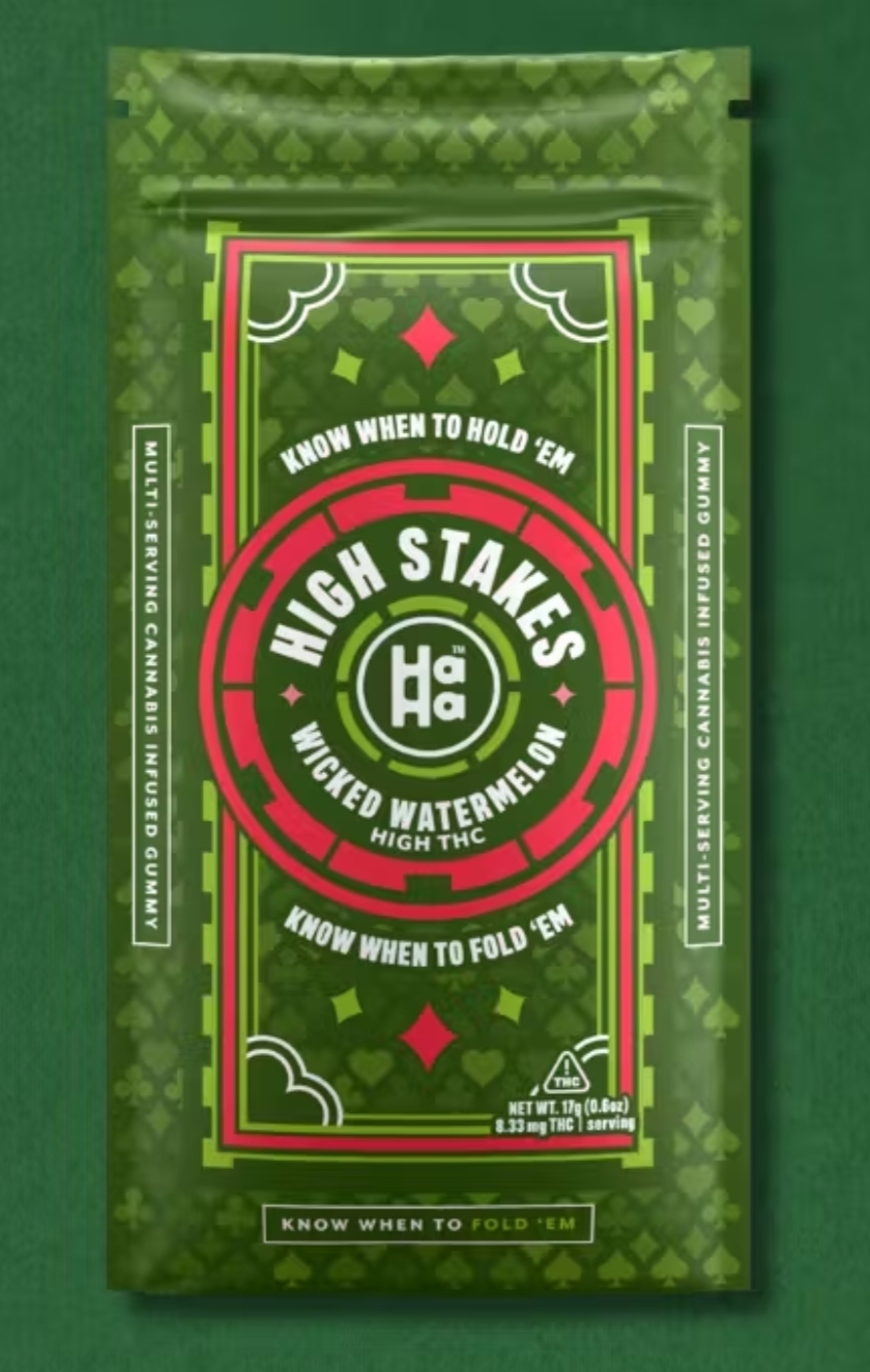 Photograph of product: (11825) HaHa HS Watermelon 100mg 2pk(50mg each)
