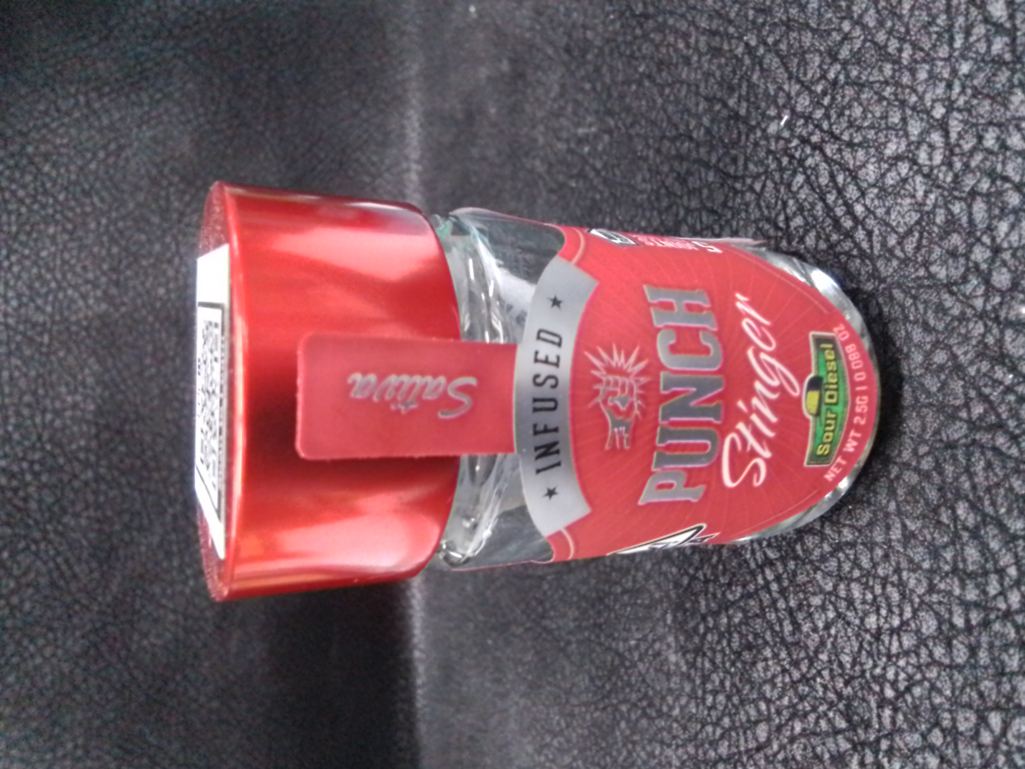 Photograph of product: Punch Extracts - Stinger - Sour Diesel - Pre-rolls- (2.5g) 5 pre-rolls