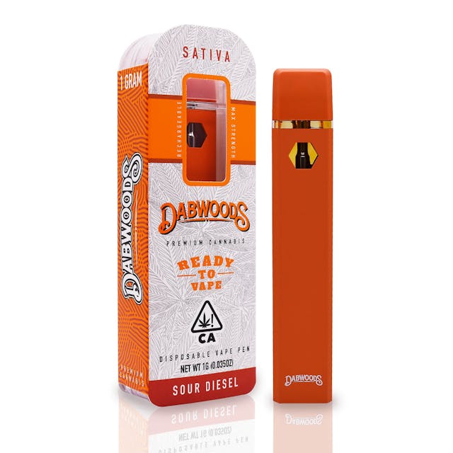 Photograph of product: Sour Diesel AIO Disposable | 1G - 