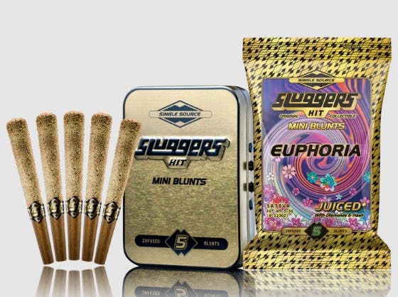 Photograph of product: $51.72 - Euphoria Mini Blunt Sluggers Hit 5Pk - 