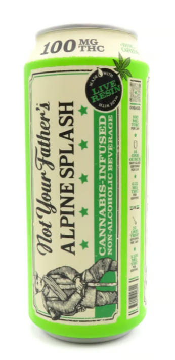 Photograph of product: ALPINE SPLASH (100MG + CAFFEINE)