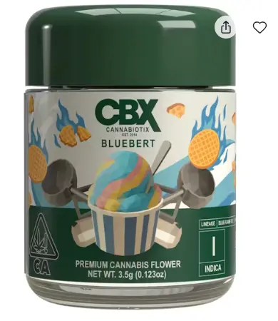 Photograph of product: Cannabiotix - Bluebert (Oui'd) Flower - 3.5g